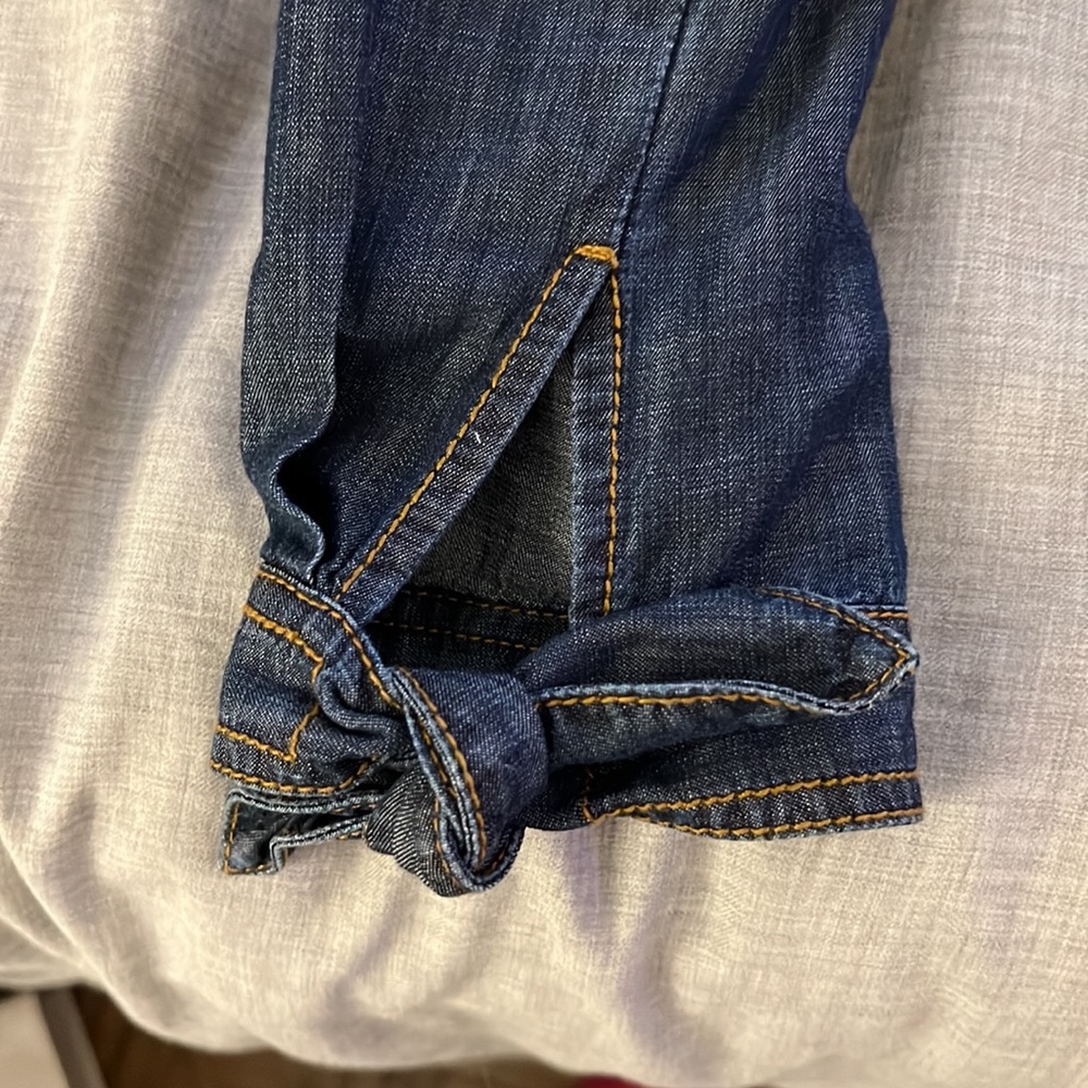 Veronica Beard Chambray Button Down - image 4